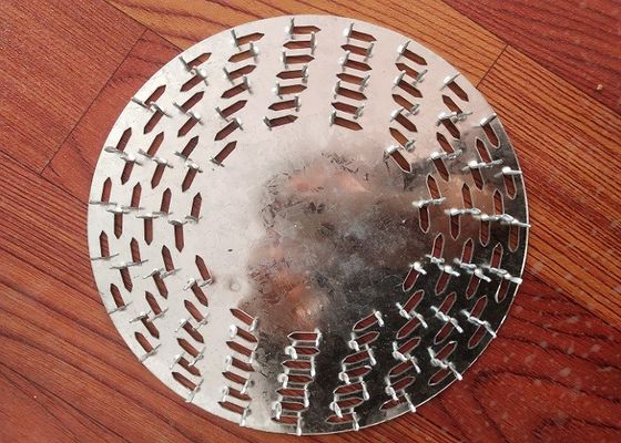 ألواح أظافر دائرية مقاس 7 بوصات مضادة للانقسام بسماكة 1.2 مم